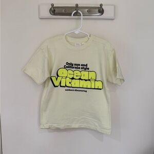 Zara Ocean Vitamin Tee 4-5 Years